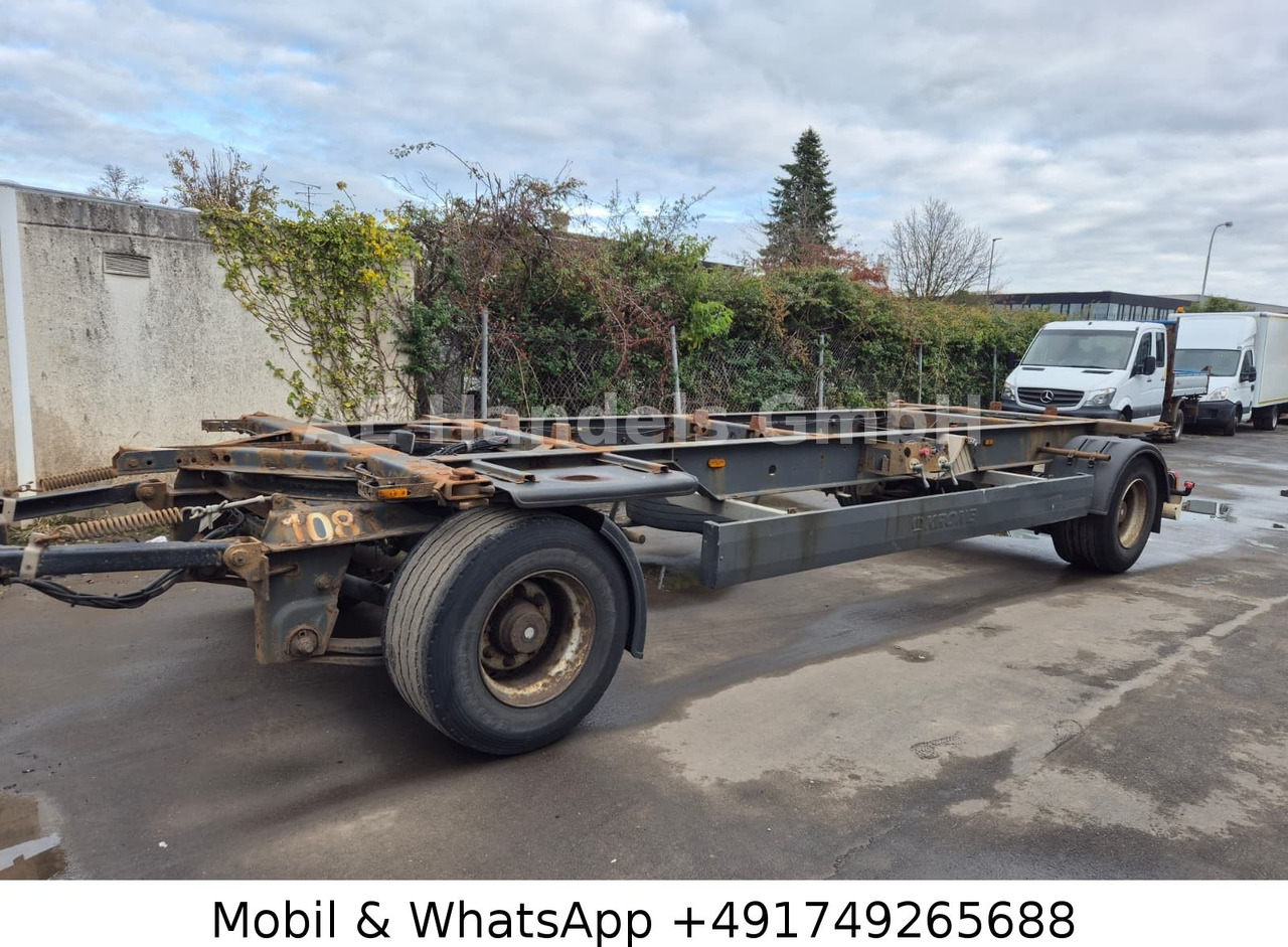 Krone AZW 18 BDF Drehschermel*Scheibenbremsen/VollLuft - Príves podvozek: obrázok 2 Krone AZW 18 BDF Drehschermel*Scheibenbremsen/VollLuft - Príves podvozek: obrázok 2