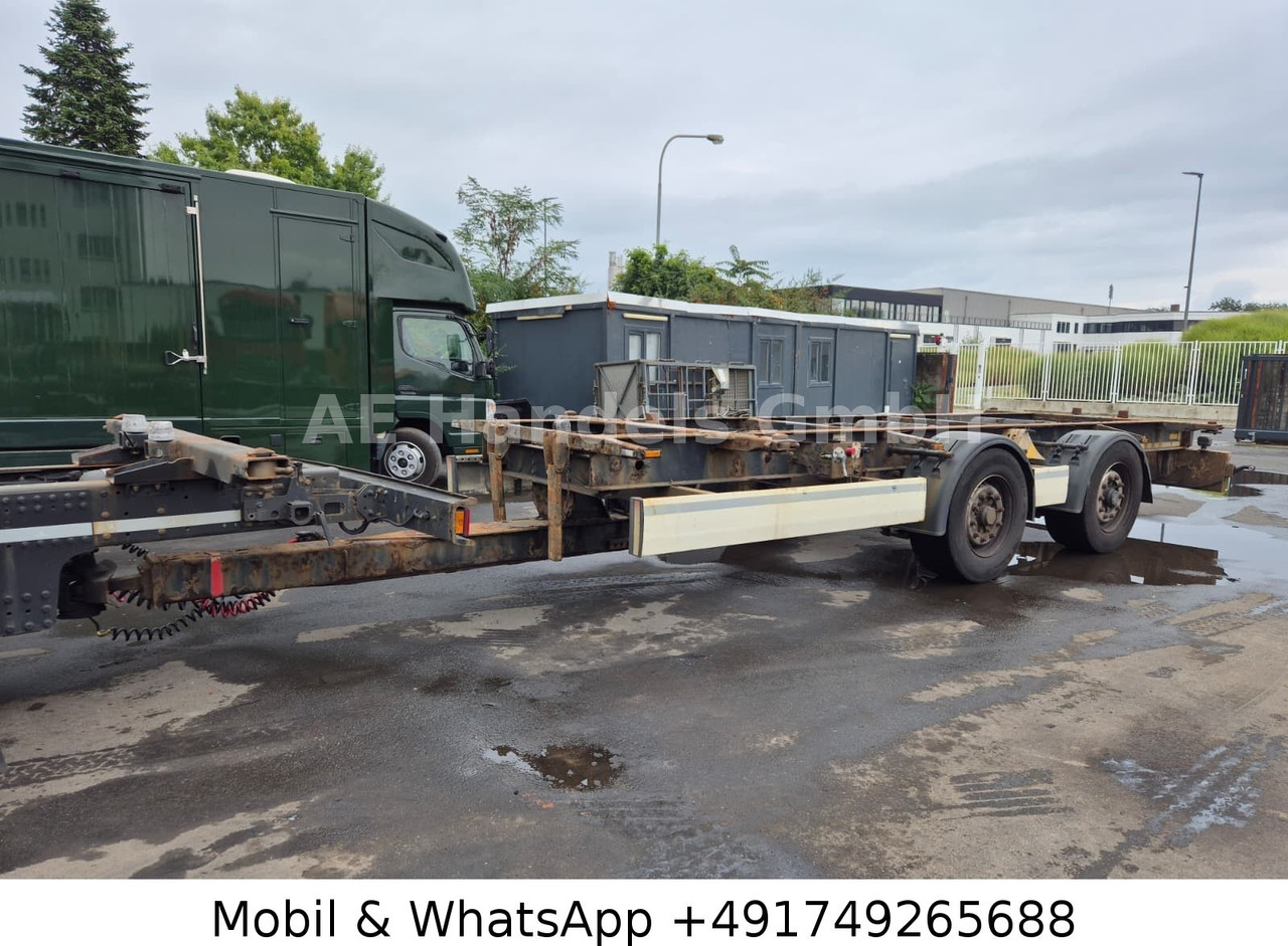 Krone ZZ Tandem BDF Tiefgekoppelt *Wabco/BWP/Luft - Príves podvozek: obrázok 1 Krone ZZ Tandem BDF Tiefgekoppelt *Wabco/BWP/Luft - Príves podvozek: obrázok 1