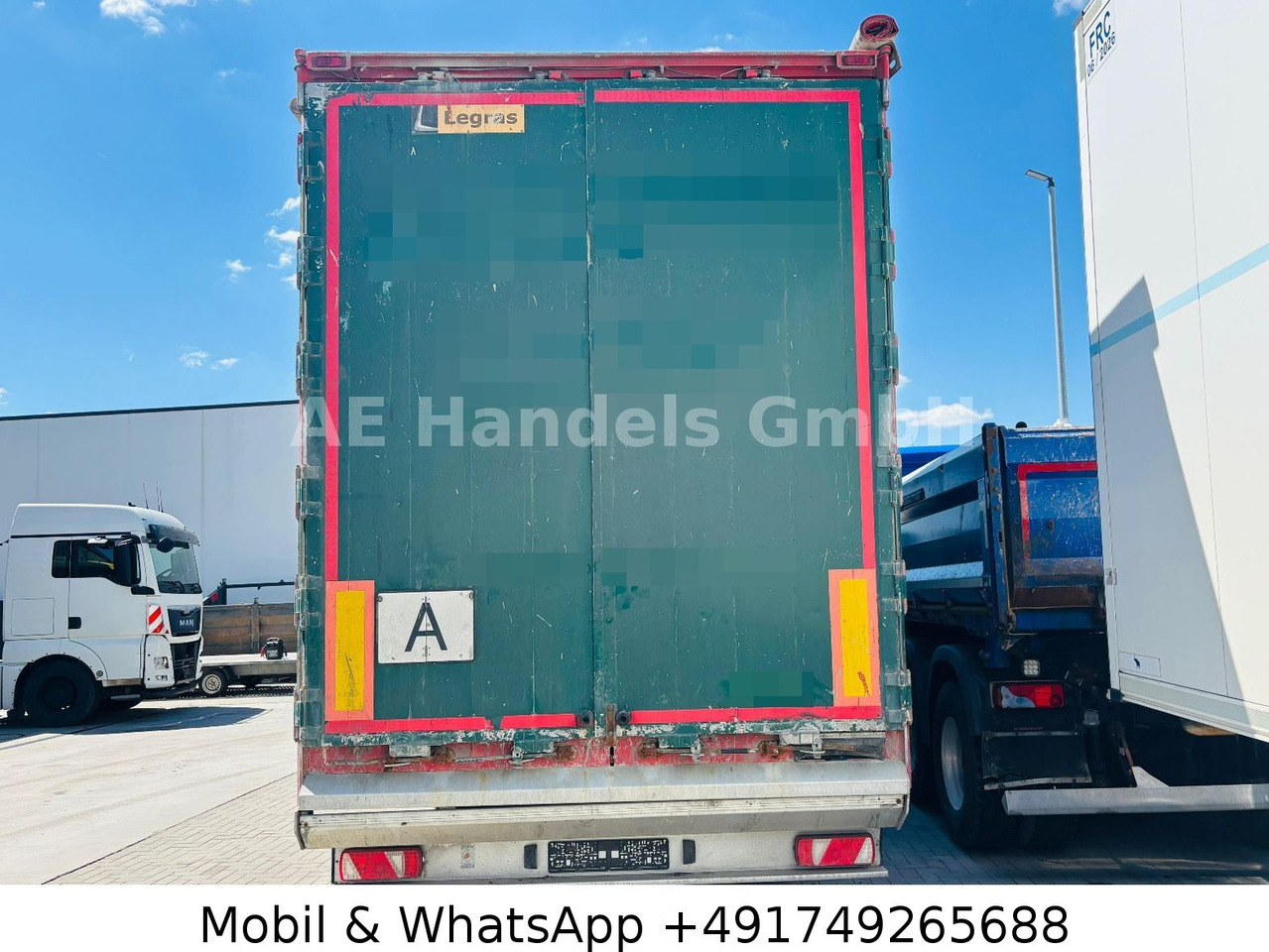Legras SR3M *86m³/10x21/1.Lift/Rollplane/Fernbedienung - Náves s posuvnou podlahou: obrázok 4 Legras SR3M *86m³/10x21/1.Lift/Rollplane/Fernbedienung - Náves s posuvnou podlahou: obrázok 4