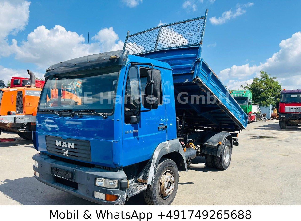 MAN LE 8.180 BB *Manual/Analog/MEILLER-4m³/TÜV-03.26 - Dodávka sklápač: obrázok 1 MAN LE 8.180 BB *Manual/Analog/MEILLER-4m³/TÜV-03.26 - Dodávka sklápač: obrázok 1
