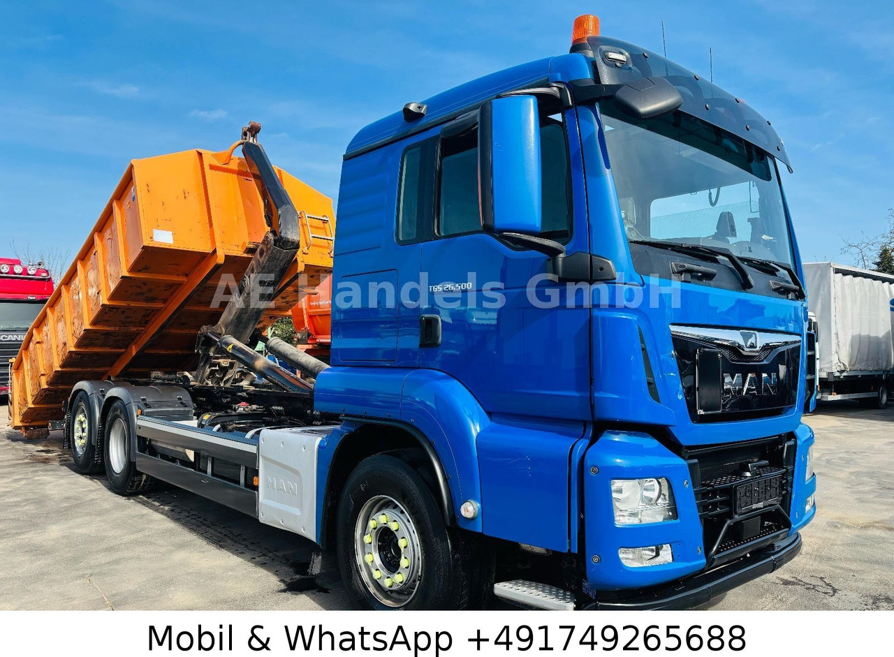 Hákový nosič kontajnerov, Auto s hydraulickou rukou MAN TGS 26.500 L BL 6x2 *Retarder/Lenk+Lift/MEILLER: obrázok 7 Hákový nosič kontajnerov, Auto s hydraulickou rukou MAN TGS 26.500 L BL 6x2 *Retarder/Lenk+Lift/MEILLER: obrázok 7