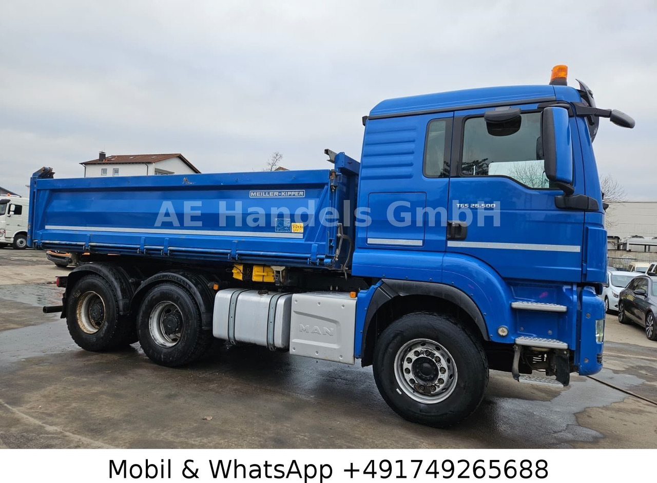 MAN TGS 26.500 L BL 6x4 Meiller *Pritader/Bordmatik - Sklápač: obrázok 3 MAN TGS 26.500 L BL 6x4 Meiller *Pritader/Bordmatik - Sklápač: obrázok 3