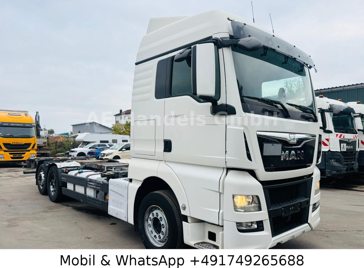 MAN TGX 26.440 BDF XLX LL 6x2 *Retarder/ACC/Lift/AHK - Kontejnérový podvozek/ Výměnná nástavba: obrázok 1 MAN TGX 26.440 BDF XLX LL 6x2 *Retarder/ACC/Lift/AHK - Kontejnérový podvozek/ Výměnná nástavba: obrázok 1