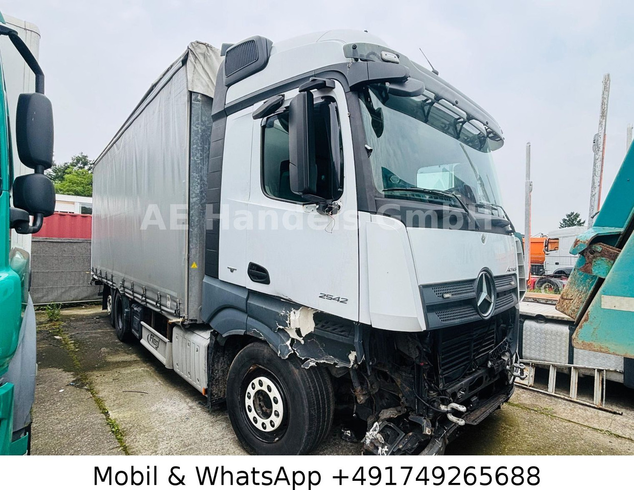 Mercedes-Benz Actros IV 2642 L LL 6x2*Retarder/Standklima/Lift - Plachtové nákladné vozidlo: obrázok 1 Mercedes-Benz Actros IV 2642 L LL 6x2*Retarder/Standklima/Lift - Plachtové nákladné vozidlo: obrázok 1