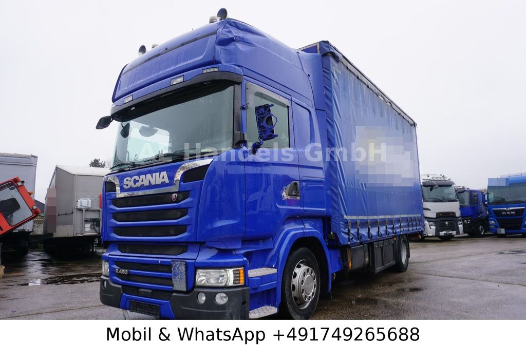 Scania R450 TopLine LL *Retarder/Edscha/Tautliner/AHK - Plachtové nákladné vozidlo: obrázok 1 Scania R450 TopLine LL *Retarder/Edscha/Tautliner/AHK - Plachtové nákladné vozidlo: obrázok 1