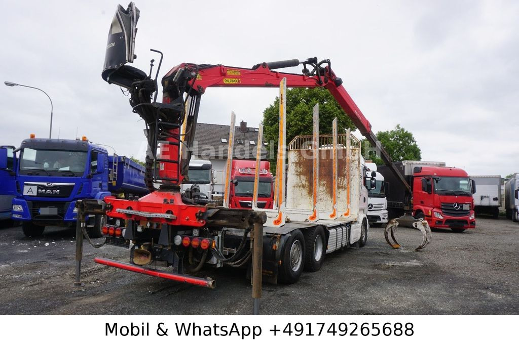Scania R580 V8 Highline Palfinger-M120L97 *Retarder/ACC - Auto s hydraulickou rukou, Nákladné vozidlo na prepravu dreva: obrázok 3 Scania R580 V8 Highline Palfinger-M120L97 *Retarder/ACC - Auto s hydraulickou rukou, Nákladné vozidlo na prepravu dreva: obrázok 3