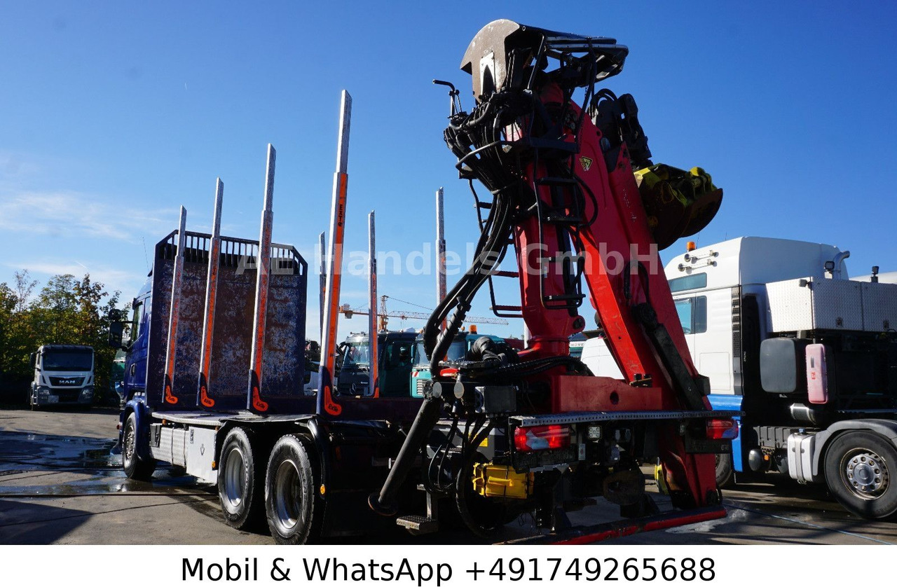 Scania R580 V8 LL 6x4 Palfinger-M120Z79 *Retarder/ACC - Nákladné vozidlo na prepravu dreva, Auto s hydraulickou rukou: obrázok 5 Scania R580 V8 LL 6x4 Palfinger-M120Z79 *Retarder/ACC - Nákladné vozidlo na prepravu dreva, Auto s hydraulickou rukou: obrázok 5