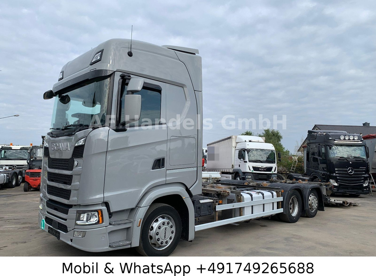 Scania S450 HighLine BDF *Retarder/Lenk+Lift/Multi/LBW - Kontejnérový podvozek/ Výměnná nástavba: obrázok 3 Scania S450 HighLine BDF *Retarder/Lenk+Lift/Multi/LBW - Kontejnérový podvozek/ Výměnná nástavba: obrázok 3