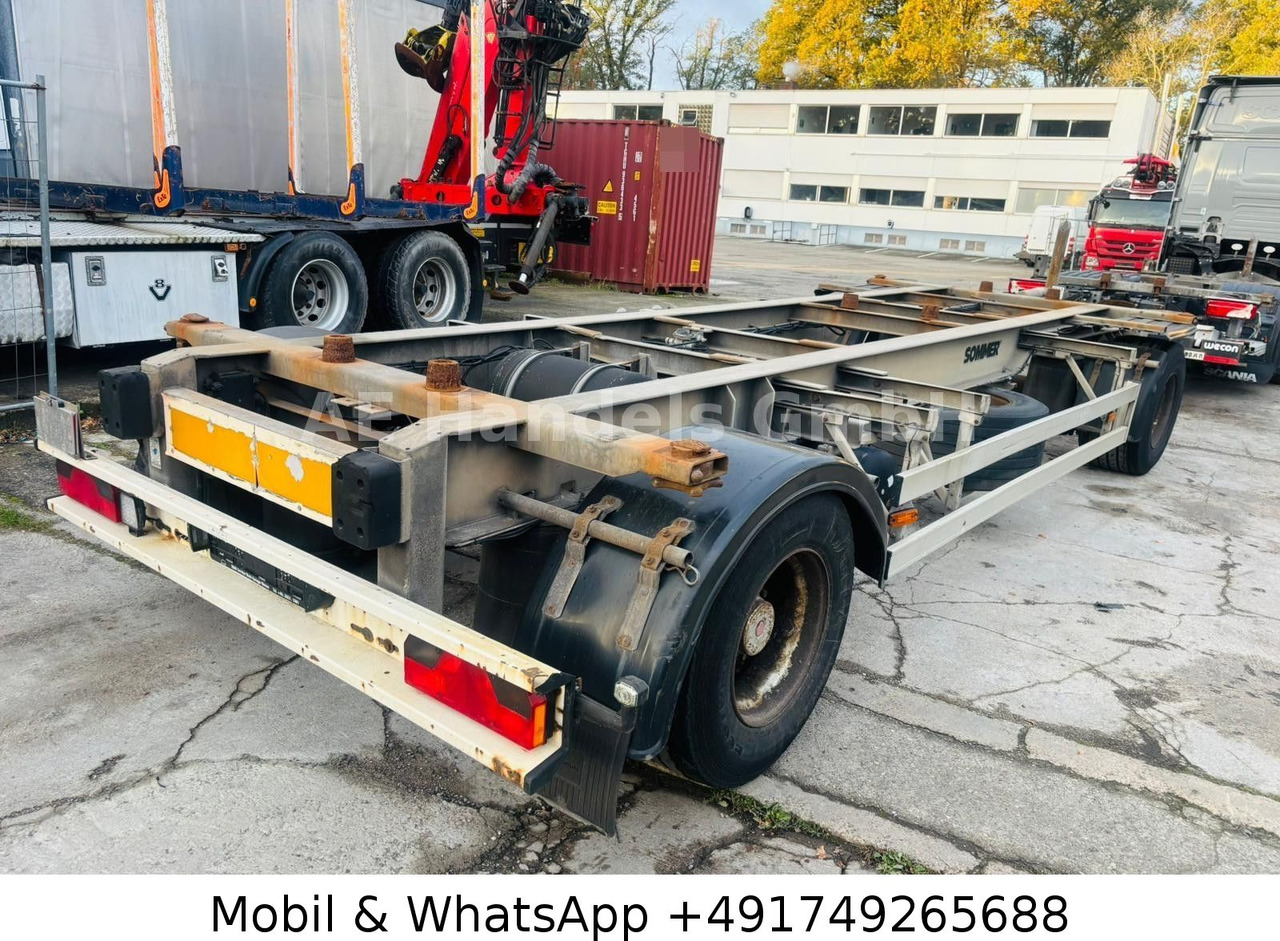 Sommer AW 18T Drehschemel BDF *Luft/Luft*Scheibenbremse - Príves preprava kontajnerov/ Výmenná nadstavba: obrázok 5 Sommer AW 18T Drehschemel BDF *Luft/Luft*Scheibenbremse - Príves preprava kontajnerov/ Výmenná nadstavba: obrázok 5