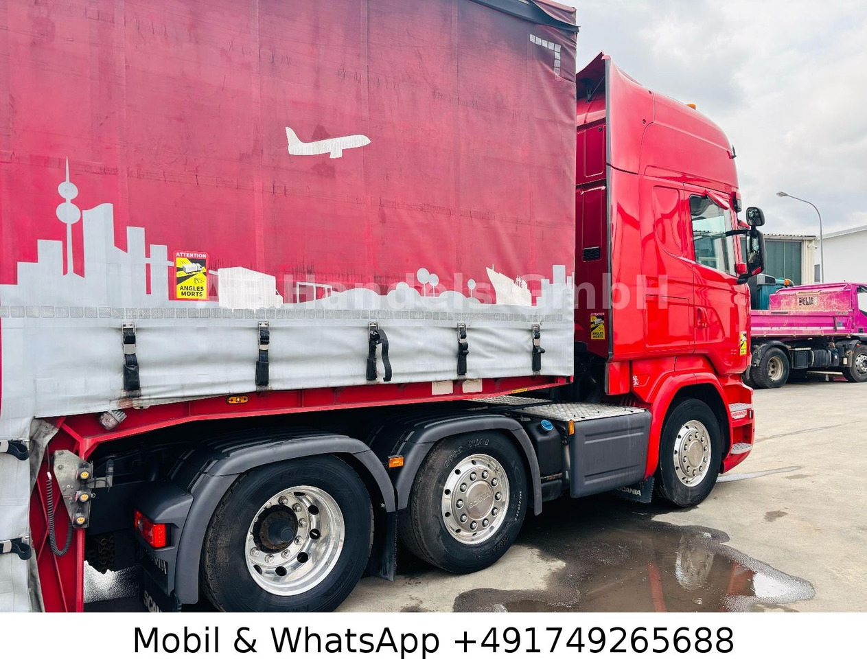 Scania R580 V8 TopLine BL 6x2*Retarder/Standklima/Alcoa - Ťahač: obrázok 4 Scania R580 V8 TopLine BL 6x2*Retarder/Standklima/Alcoa - Ťahač: obrázok 4