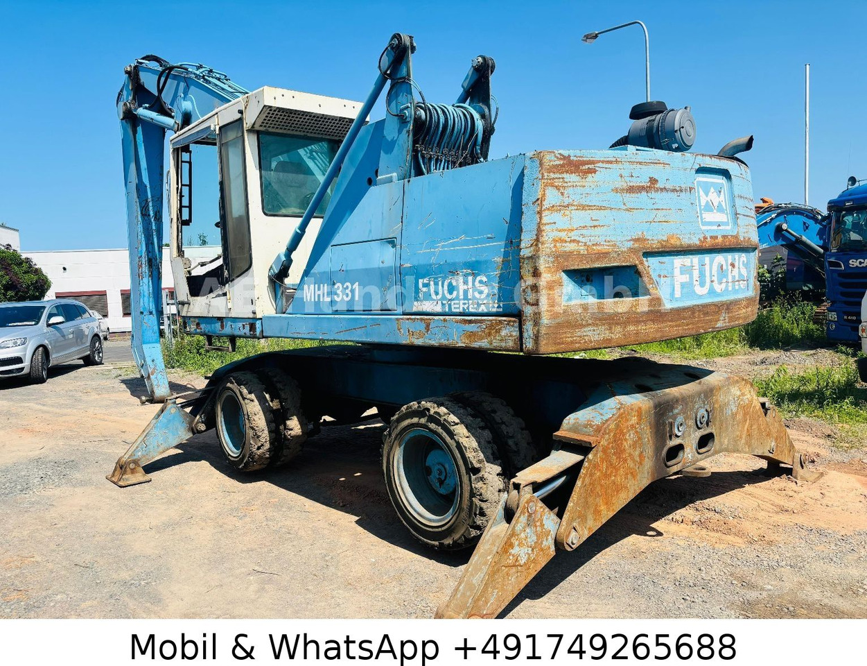 Terex MHL 331 Umschlagbagger - Kolesové rýpadlo: obrázok 5 Terex MHL 331 Umschlagbagger - Kolesové rýpadlo: obrázok 5