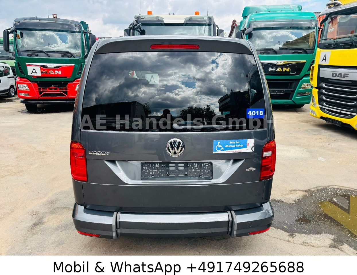 Volkswagen Caddy 2.0 TDI Maxi BTW *Rampe/Klima/Tempomat/6+1 - Mikrobus: obrázok 5 Volkswagen Caddy 2.0 TDI Maxi BTW *Rampe/Klima/Tempomat/6+1 - Mikrobus: obrázok 5