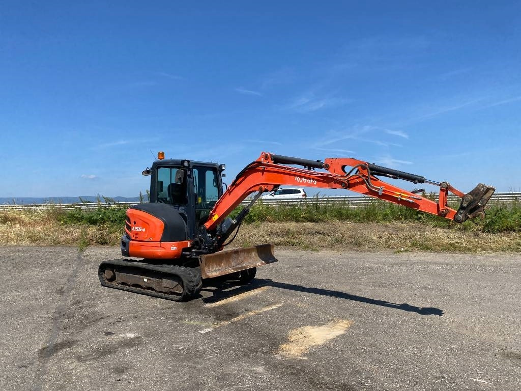 Kubota U55-4 1er Main/Certificat CE endommagée - Mini rýpadlo: obrázok 3 Kubota U55-4 1er Main/Certificat CE endommagée - Mini rýpadlo: obrázok 3