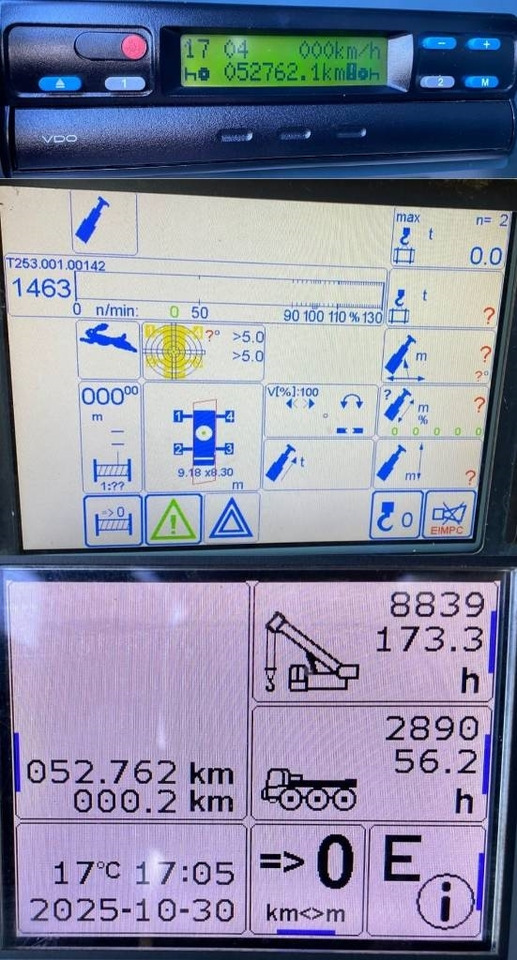 Autožeriav Liebherr LTM 1160 - 5.2 Certificat CE endommagée: obrázok 16