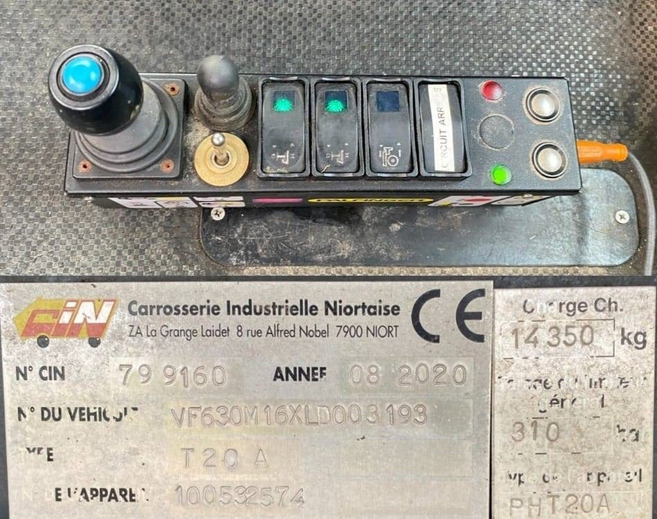 Hákový nosič kontajnerov Renault C 460 Dti11/PALFINGER 1er Main endommagé: obrázok 13