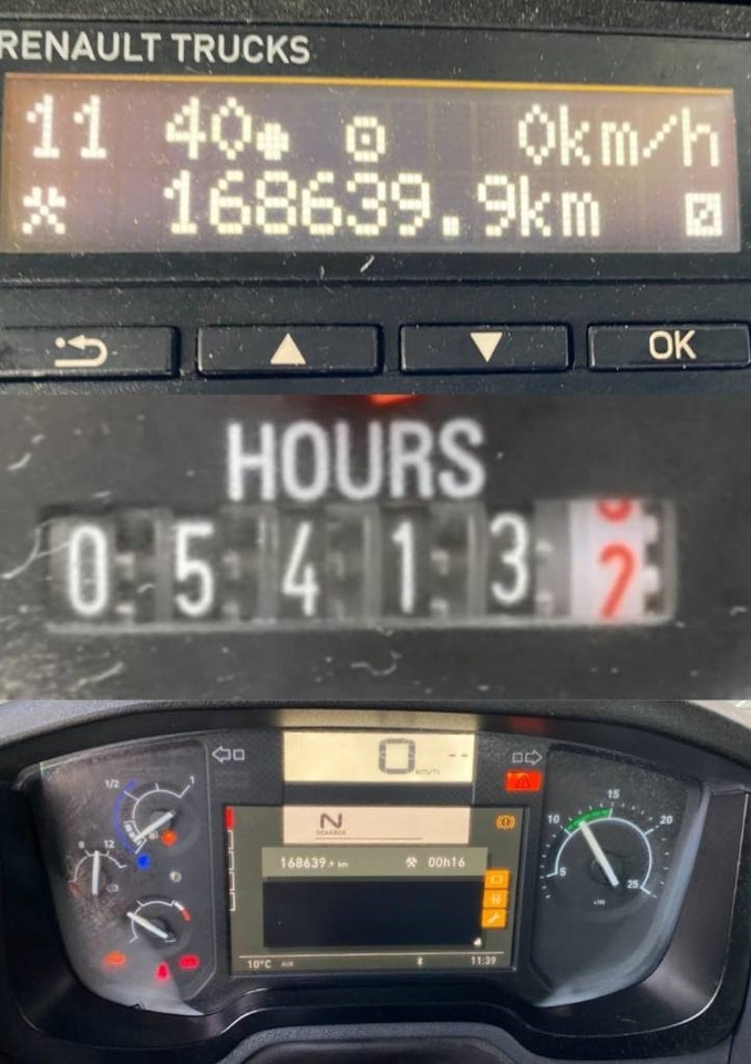 Hákový nosič kontajnerov Renault C 460 Dti11/PALFINGER 1er Main endommagé: obrázok 12