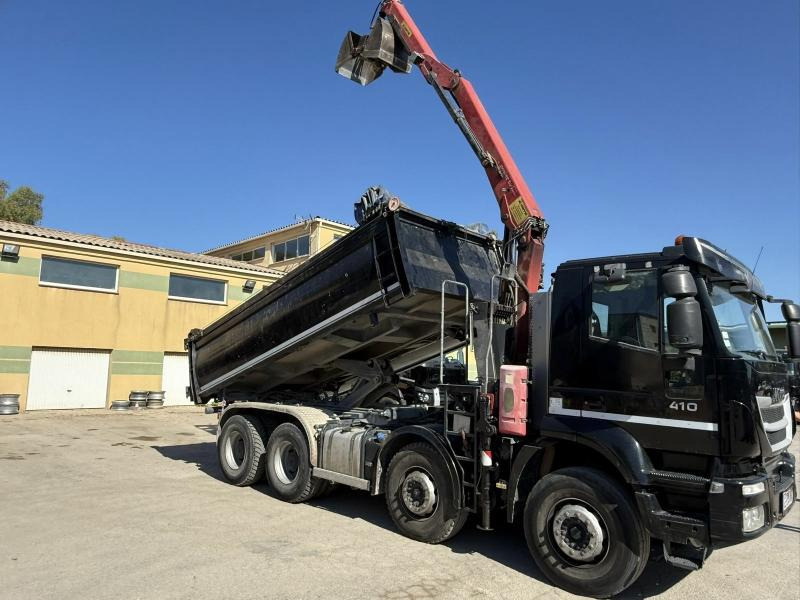 Iveco TRAKKER 410 EEV BI-BENNE GRUE MARREL 8X4 - Sklápač: obrázok 4 Iveco TRAKKER 410 EEV BI-BENNE GRUE MARREL 8X4 - Sklápač: obrázok 4