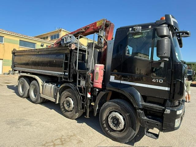 Iveco TRAKKER 410 EEV BI-BENNE GRUE MARREL 8X4 - Sklápač: obrázok 1 Iveco TRAKKER 410 EEV BI-BENNE GRUE MARREL 8X4 - Sklápač: obrázok 1