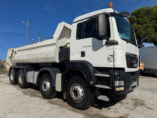 Sklápač MAN TGX 35.480 BENNE MARREL: obrázok 1