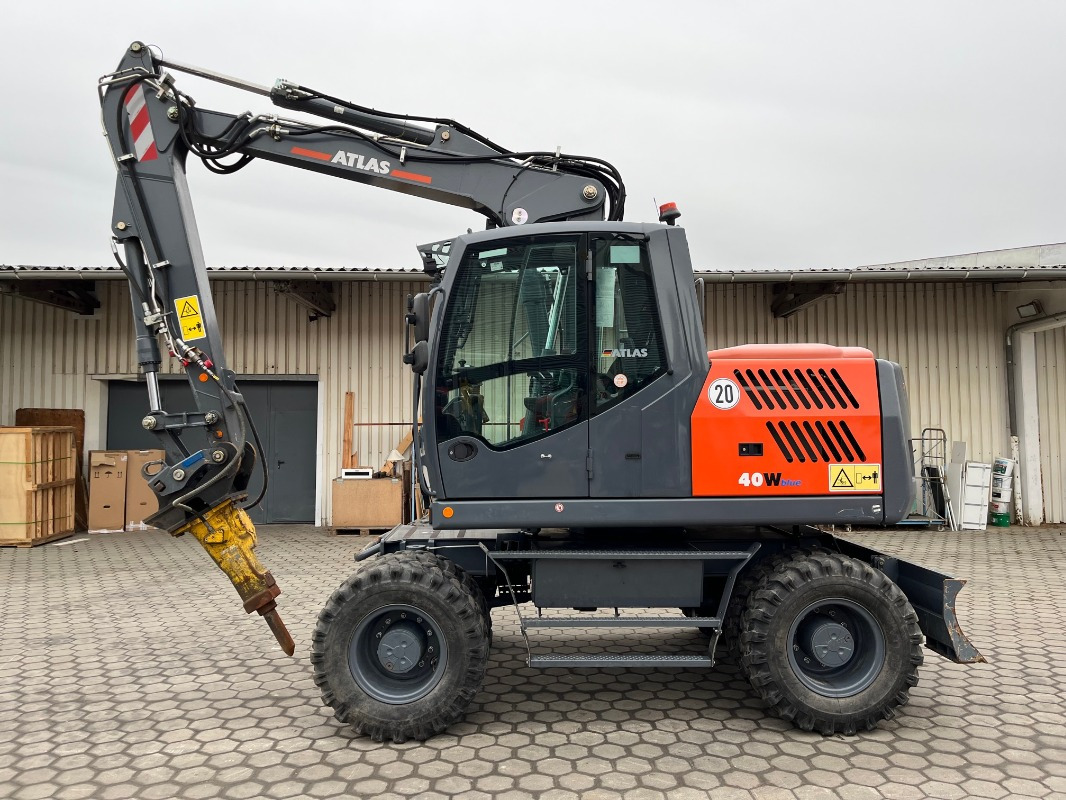 Atlas 140W-BLUE - Autožeriav: obrázok 2 Atlas 140W-BLUE - Autožeriav: obrázok 2