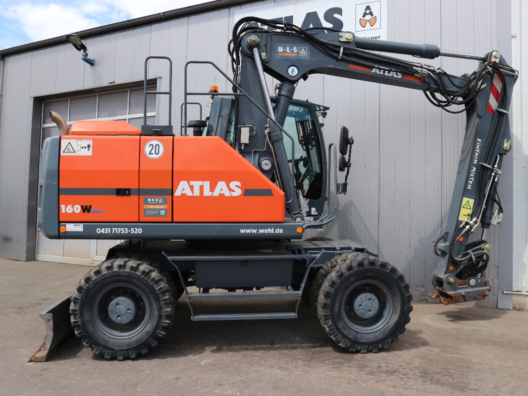 Atlas 160W-BLUE - Autožeriav: obrázok 3 Atlas 160W-BLUE - Autožeriav: obrázok 3