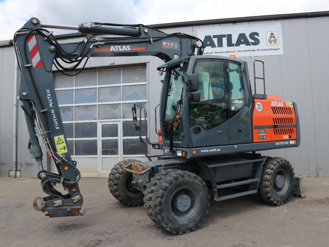 Atlas 160W-BLUE - Autožeriav: obrázok 1 Atlas 160W-BLUE - Autožeriav: obrázok 1
