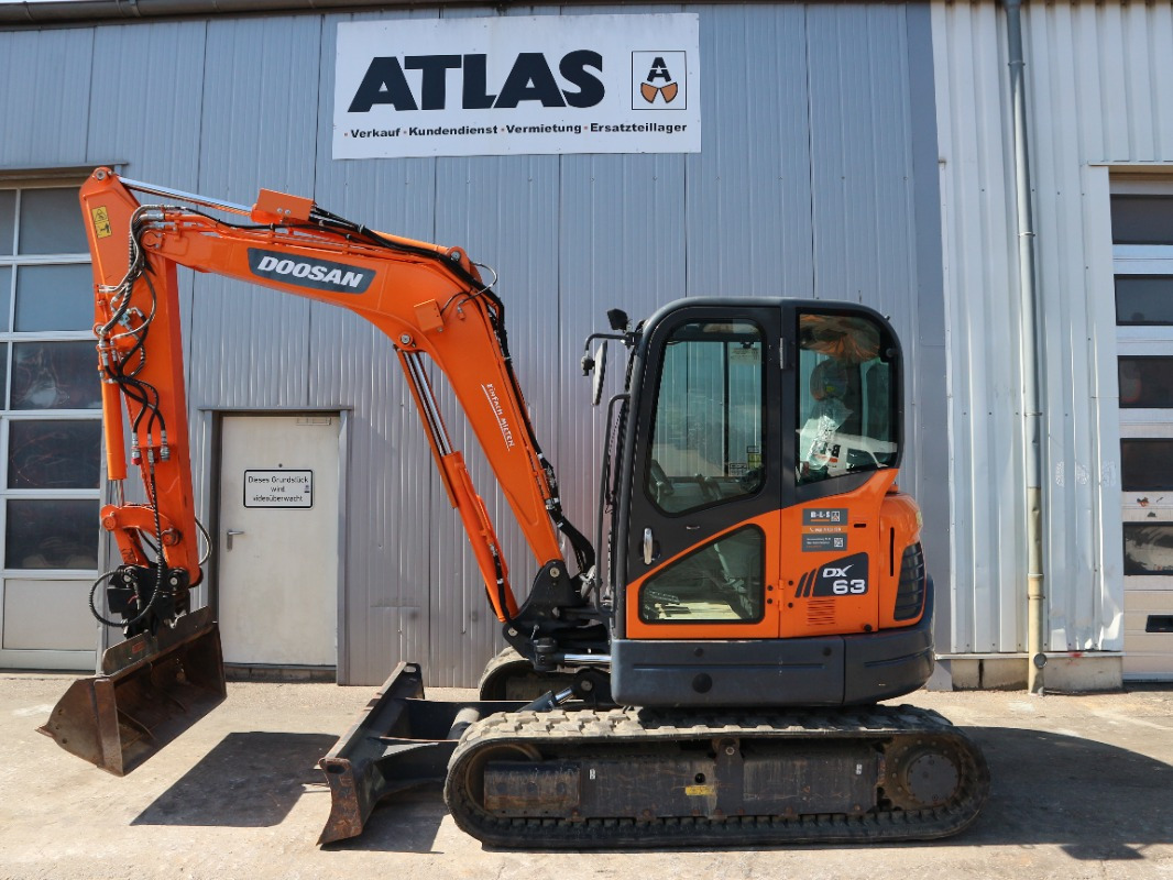 Doosan DX63-3 - Mini rýpadlo: obrázok 2 Doosan DX63-3 - Mini rýpadlo: obrázok 2