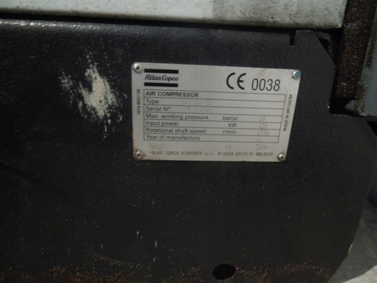 ATLAS COPCO GA110VSD - Vzduchový kompresor: obrázok 3 ATLAS COPCO GA110VSD - Vzduchový kompresor: obrázok 3