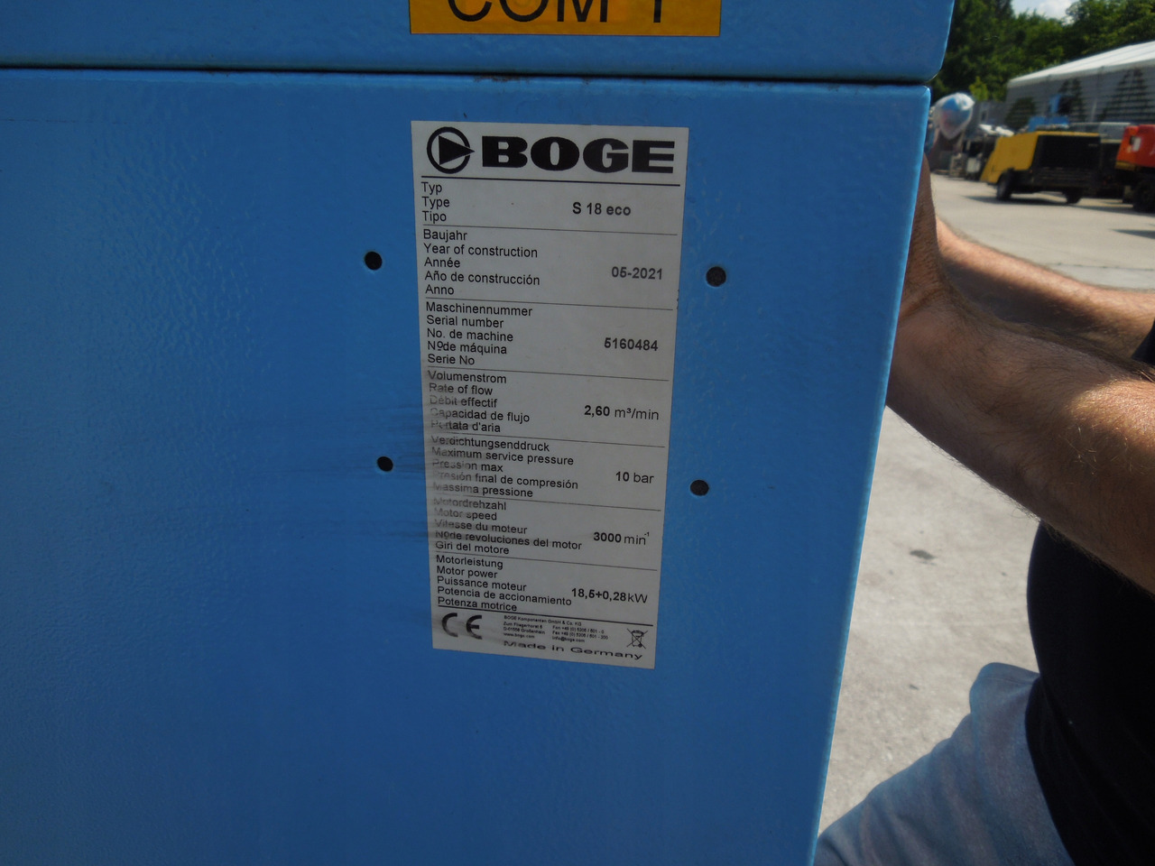 Boge S18ECO - Vzduchový kompresor: obrázok 4 Boge S18ECO - Vzduchový kompresor: obrázok 4