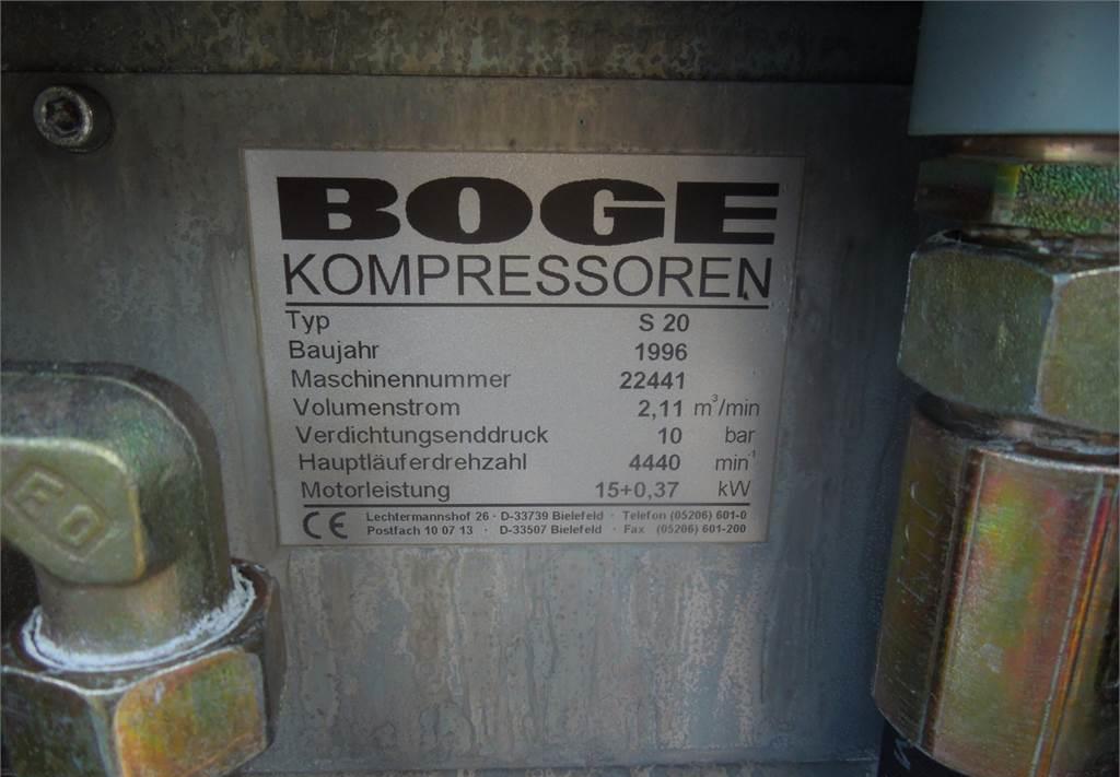 Boge SPRĘŻARKA ŚRUBOWA S20 15KW - Vzduchový kompresor: obrázok 3 Boge SPRĘŻARKA ŚRUBOWA S20 15KW - Vzduchový kompresor: obrázok 3