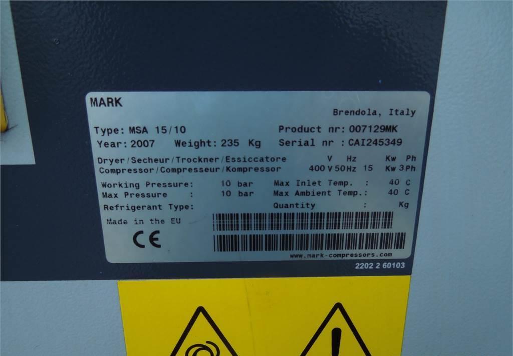 MARK KOMPRESOR ŚRUBOWY 15KW - Vzduchový kompresor: obrázok 3 MARK KOMPRESOR ŚRUBOWY 15KW - Vzduchový kompresor: obrázok 3