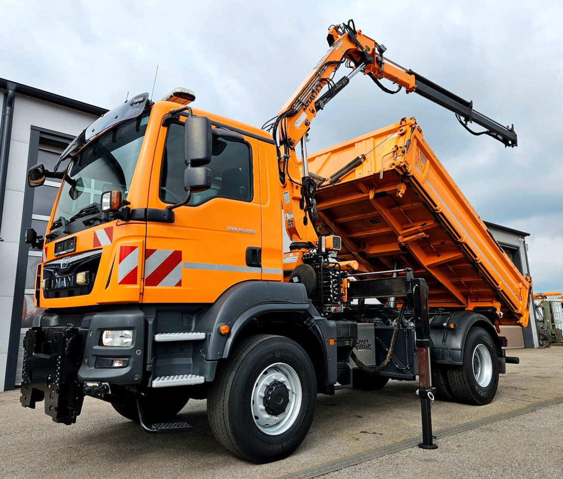 MAN TGM 18.290 4x4 Atlas 75.2 Kran Funk Euro6 - Sklápač, Auto s hydraulickou rukou: obrázok 5 MAN TGM 18.290 4x4 Atlas 75.2 Kran Funk Euro6 - Sklápač, Auto s hydraulickou rukou: obrázok 5