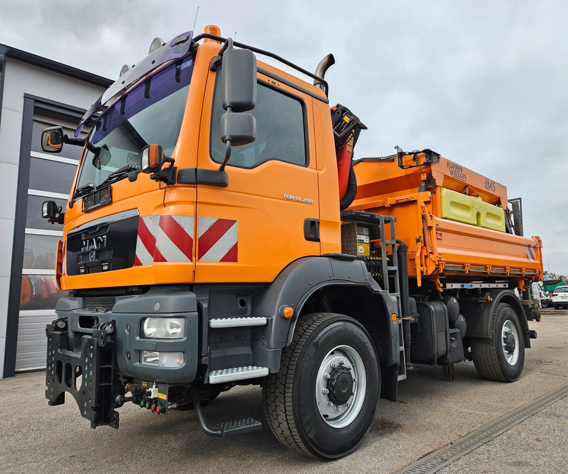 MAN TGM 18.290 4x4 Palfinger PK7001 Kran Funk Euro5 - Sklápač, Auto s hydraulickou rukou: obrázok 4 MAN TGM 18.290 4x4 Palfinger PK7001 Kran Funk Euro5 - Sklápač, Auto s hydraulickou rukou: obrázok 4