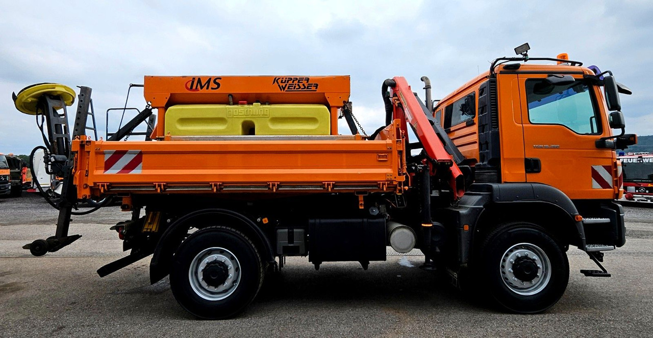 MAN TGM 18.290 4x4 Palfinger PK7001 Kran Funk Euro5 - Sklápač, Auto s hydraulickou rukou: obrázok 2 MAN TGM 18.290 4x4 Palfinger PK7001 Kran Funk Euro5 - Sklápač, Auto s hydraulickou rukou: obrázok 2