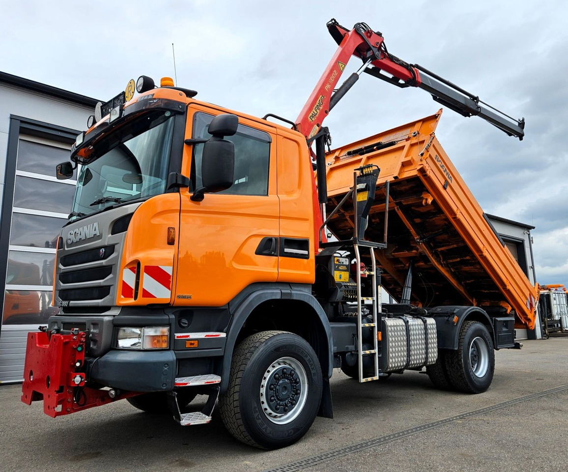Scania G360 4x4 Palfinger PK11002 Kran Euro5 - Sklápač, Auto s hydraulickou rukou: obrázok 3 Scania G360 4x4 Palfinger PK11002 Kran Euro5 - Sklápač, Auto s hydraulickou rukou: obrázok 3