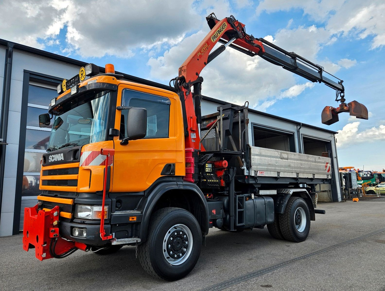 Scania P114 CB 380 4x4 Palfinger PK12502 Kran Funk - Sklápač, Auto s hydraulickou rukou: obrázok 5 Scania P114 CB 380 4x4 Palfinger PK12502 Kran Funk - Sklápač, Auto s hydraulickou rukou: obrázok 5