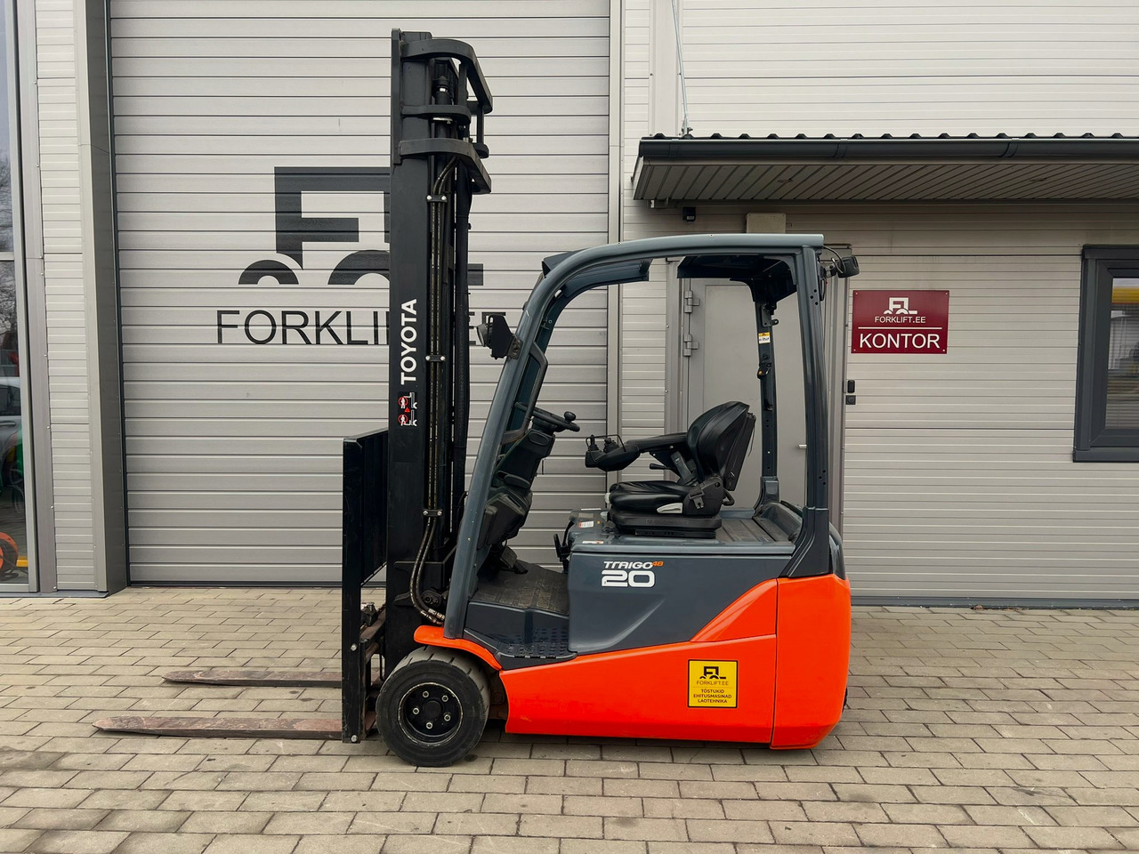 Toyota 8FBE20T - Elektrický vysokozdvižný vozík: obrázok 2 Toyota 8FBE20T - Elektrický vysokozdvižný vozík: obrázok 2