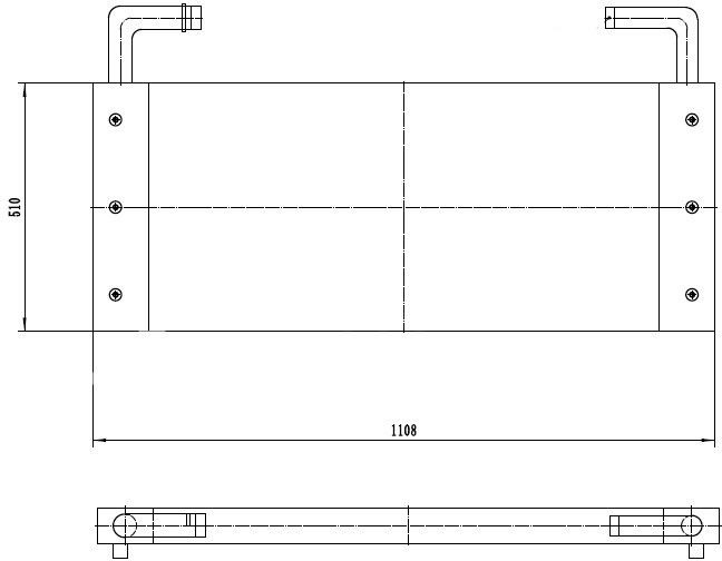 4650353 OILCOOLER HITACHI ZX 210.3 - Chladič: obrázok 3 4650353 OILCOOLER HITACHI ZX 210.3 - Chladič: obrázok 3