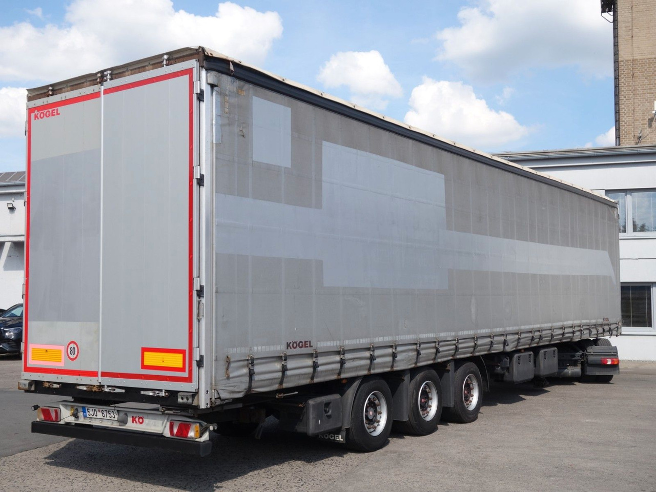Kögel SN24 MEGA, Liftachse, SAF Achsen - Plachtový náves: obrázok 1 Kögel SN24 MEGA, Liftachse, SAF Achsen - Plachtový náves: obrázok 1