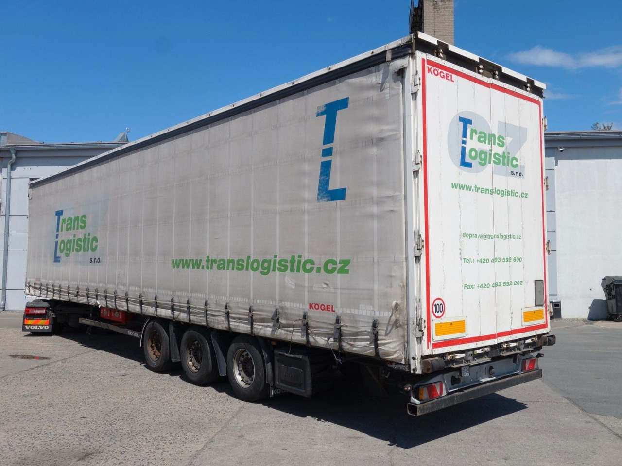Kögel SN24 MEGA, Liftachse, SAF Achsen, XL Code - Plachtový náves: obrázok 4 Kögel SN24 MEGA, Liftachse, SAF Achsen, XL Code - Plachtový náves: obrázok 4