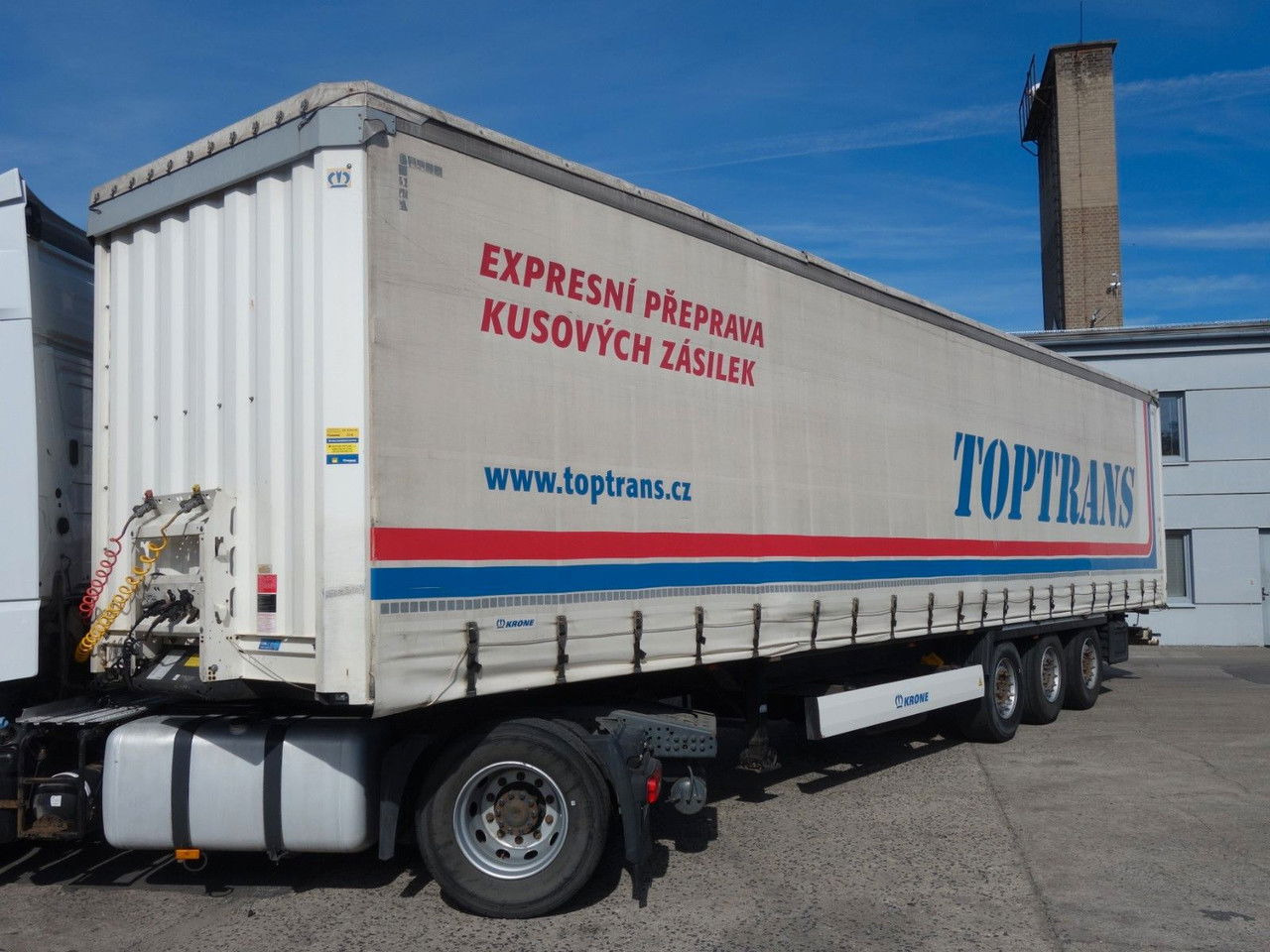 Krone SD Standard, Liftachse - Plachtový náves: obrázok 1 Krone SD Standard, Liftachse - Plachtový náves: obrázok 1