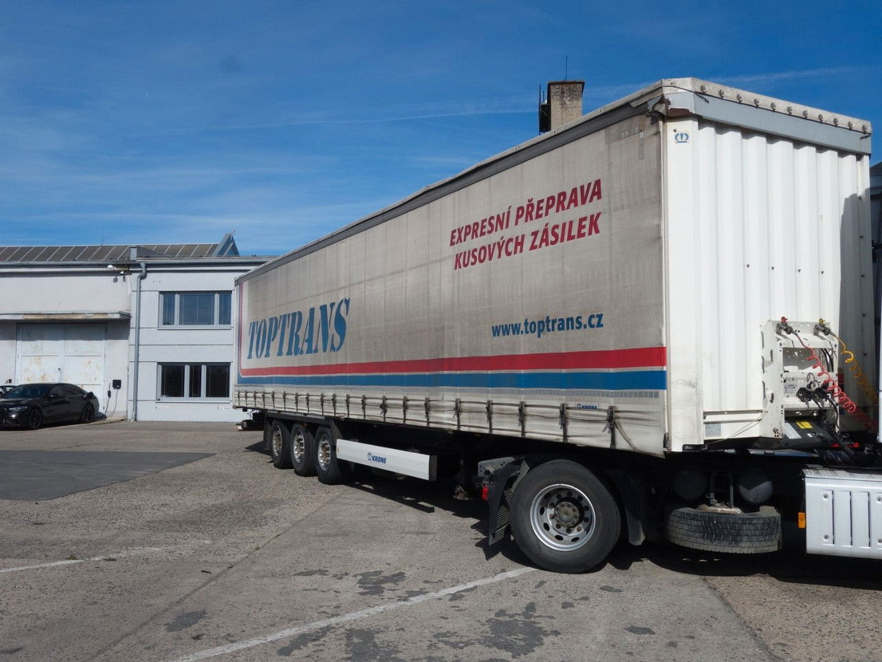 Krone SD Standard, Liftachse - Plachtový náves: obrázok 4 Krone SD Standard, Liftachse - Plachtový náves: obrázok 4