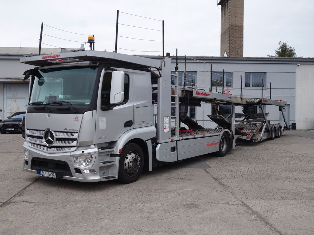 Mercedes-Benz Actros 1843 mit Kässbohrer Metago/Supertrans - Nákladné vozidlo na prepravu automobilov: obrázok 1 Mercedes-Benz Actros 1843 mit Kässbohrer Metago/Supertrans - Nákladné vozidlo na prepravu automobilov: obrázok 1