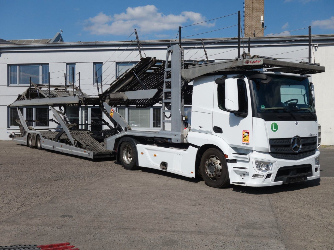Mercedes-Benz Actros 1846 mit Euro LOHR, VDI Certificate - Nákladné vozidlo na prepravu automobilov: obrázok 2 Mercedes-Benz Actros 1846 mit Euro LOHR, VDI Certificate - Nákladné vozidlo na prepravu automobilov: obrázok 2
