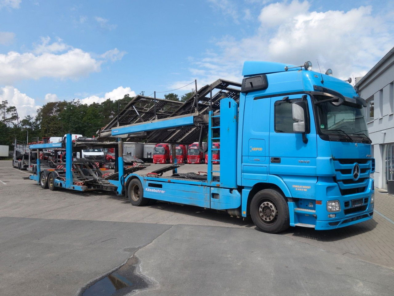 Mercedes-Benz Actros 1846 mit Kässbohrer Metago/Vario - Nákladné vozidlo na prepravu automobilov: obrázok 4 Mercedes-Benz Actros 1846 mit Kässbohrer Metago/Vario - Nákladné vozidlo na prepravu automobilov: obrázok 4