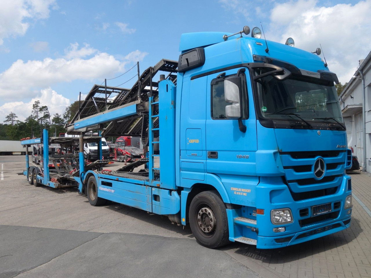 Mercedes-Benz Actros 1846 mit Kässbohrer Metago/Vario - Nákladné vozidlo na prepravu automobilov: obrázok 3 Mercedes-Benz Actros 1846 mit Kässbohrer Metago/Vario - Nákladné vozidlo na prepravu automobilov: obrázok 3