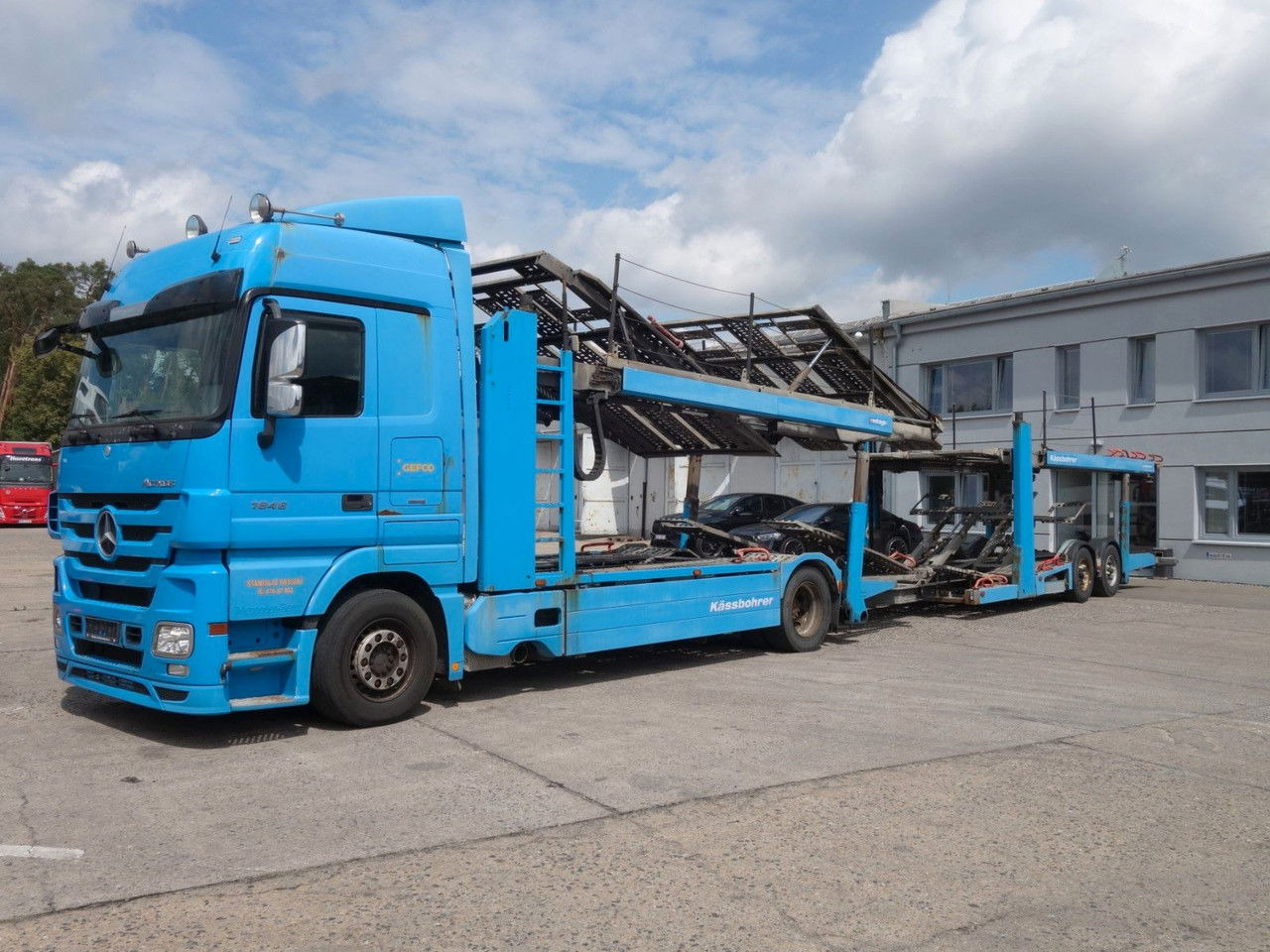 Mercedes-Benz Actros 1846 mit Kässbohrer Metago/Vario - Nákladné vozidlo na prepravu automobilov: obrázok 2 Mercedes-Benz Actros 1846 mit Kässbohrer Metago/Vario - Nákladné vozidlo na prepravu automobilov: obrázok 2