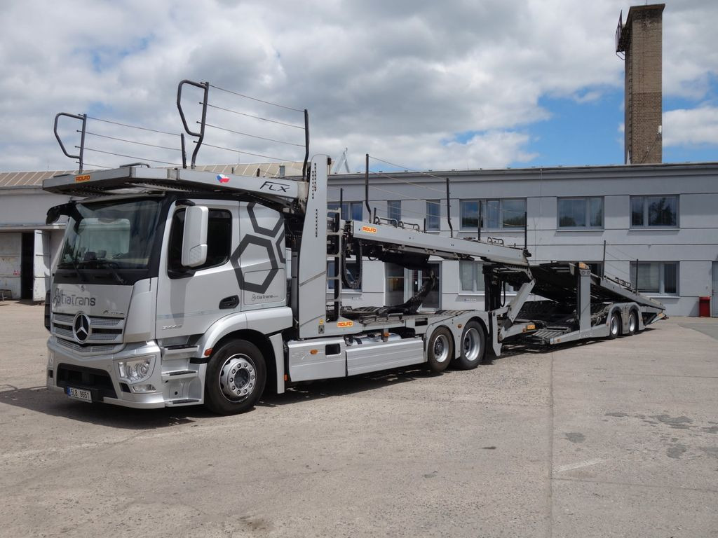 Mercedes-Benz Actros 2443 mit Rolfo FLX - Nákladné vozidlo na prepravu automobilov: obrázok 1 Mercedes-Benz Actros 2443 mit Rolfo FLX - Nákladné vozidlo na prepravu automobilov: obrázok 1