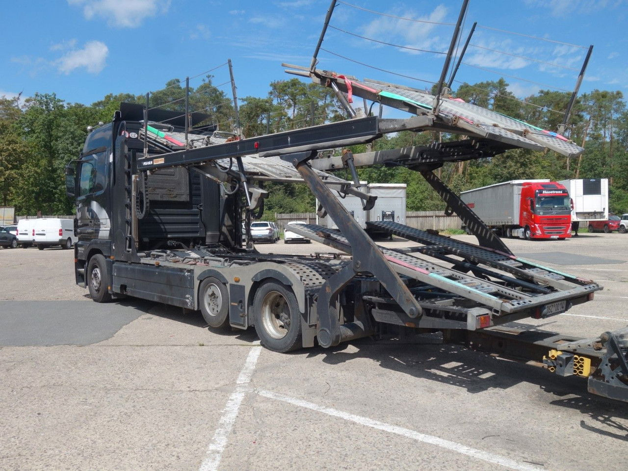 Mercedes-Benz Actros 2446 mit Rolfo für 10 PKW, Retarder - Nákladné vozidlo na prepravu automobilov: obrázok 4 Mercedes-Benz Actros 2446 mit Rolfo für 10 PKW, Retarder - Nákladné vozidlo na prepravu automobilov: obrázok 4