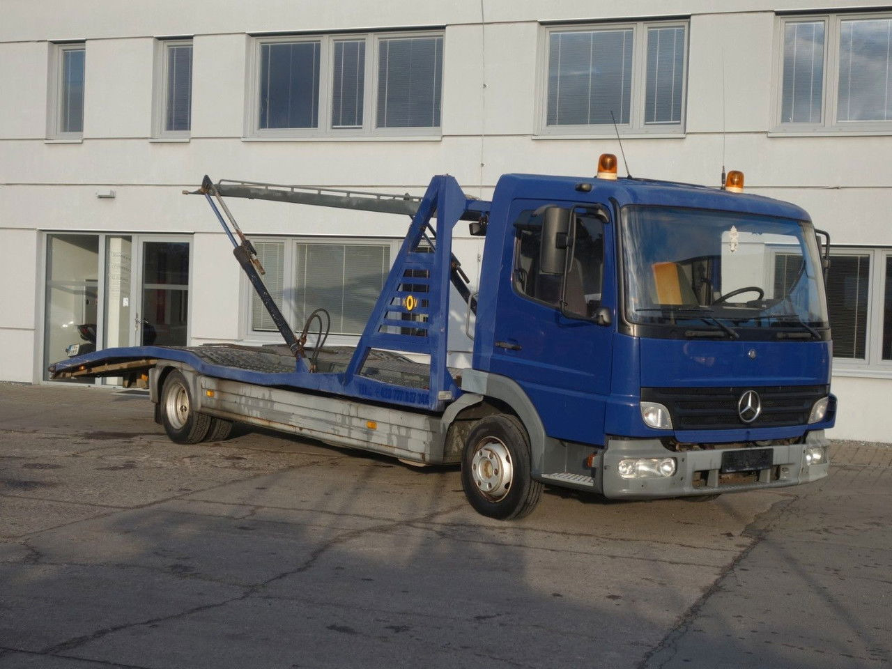 Mercedes-Benz Atego 815 für 2 PKW - Nákladné vozidlo na prepravu automobilov: obrázok 1 Mercedes-Benz Atego 815 für 2 PKW - Nákladné vozidlo na prepravu automobilov: obrázok 1